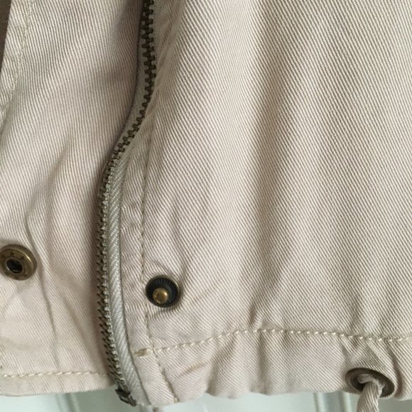 Dex Beige Semi-Cropped Utility Jacket - Picture 9 of 16